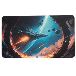 RUBBER CARD MAT - COSMIC...