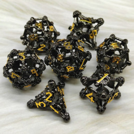 RPG Dice Black Catacombs...