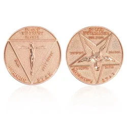 Copper Metal Coin of Satan...