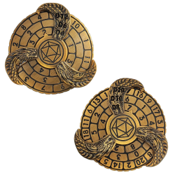 RPG Dice Metal Spinner Disk...
