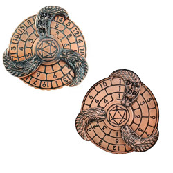 RPG Dice Metal Spinner Disc...