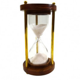 Hourglass Brass-wooden 1...