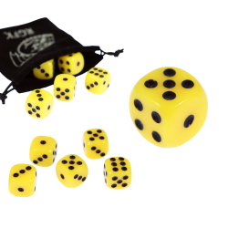 Die D6 1.1 cm RPG Yellow...