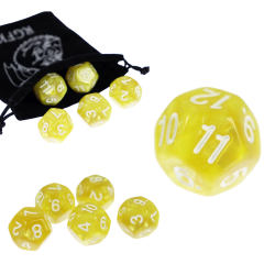 RPG Dice Golden Chalice...