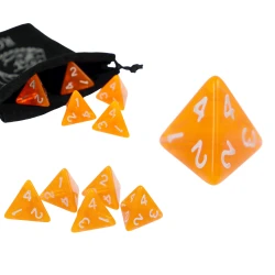 RPG Dice Fortress in Fire...