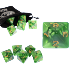 RPG Dice Emerald Chamber...