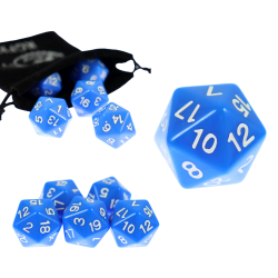 RPG Dice Blue Twenty Sided...