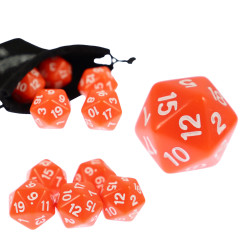 RPG Dice Orange Twenty...