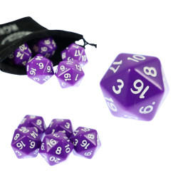 RPG Die Purple Twenty-Sided...
