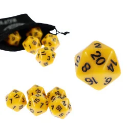 RPG Dice Yellow Twenty...