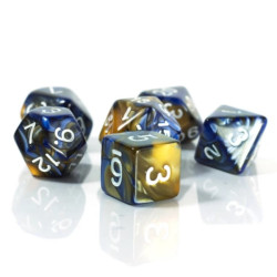 RPG Dice Fire At Sea Set Of...