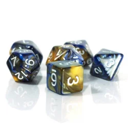 RPG Dice Fire At Sea Set Of...