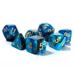 RPG Dice Sea Jewel Set of 7...