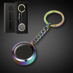 Rainbow Metal Keychain For...
