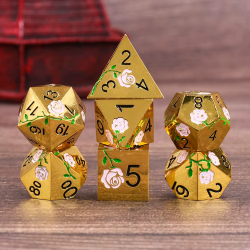 RPG Dice Rose Path Set of 7...
