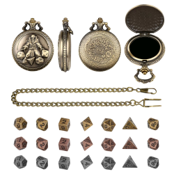 Metal Pocket Watch Box for...