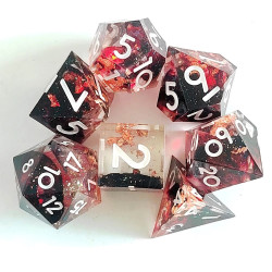 RPG Dice Blood Rain Set of...