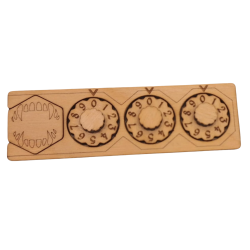 Wooden Counter For Monster...