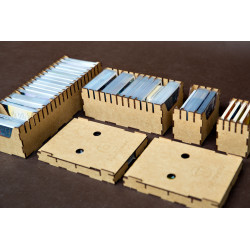 Wooden insert fitting the...