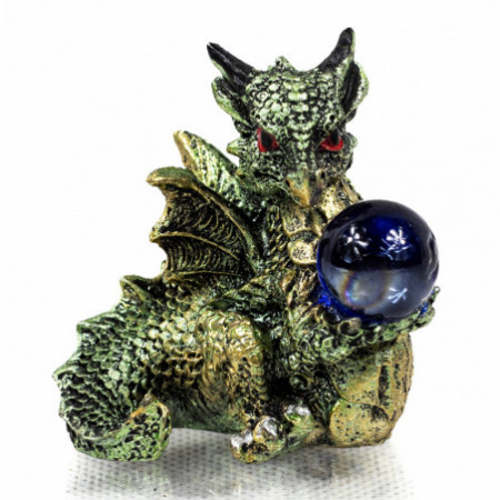 Epic Dragon Figurine With...