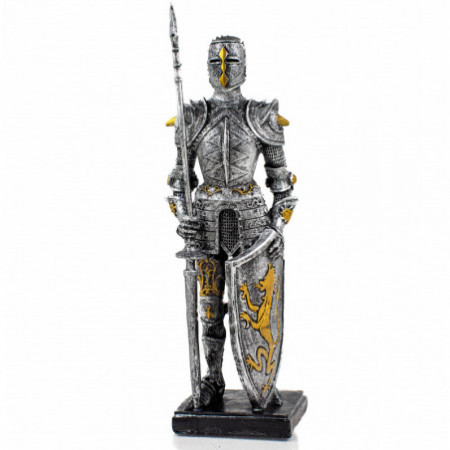 Metal Figurine Knight With...