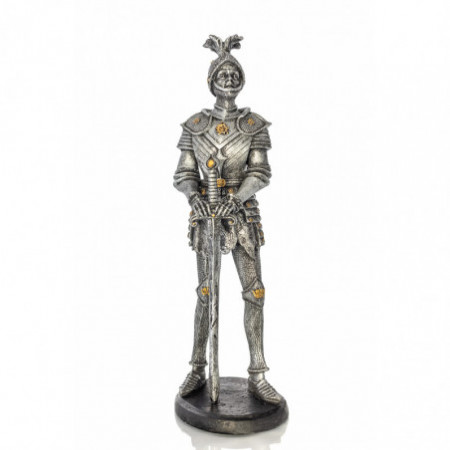 Metal Figurine Knight With...