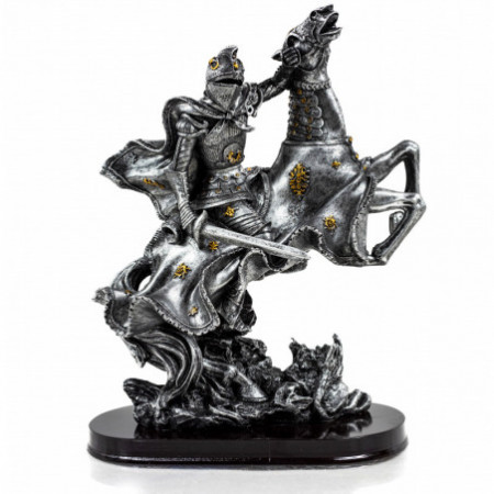 Metal Figurine Knight On...