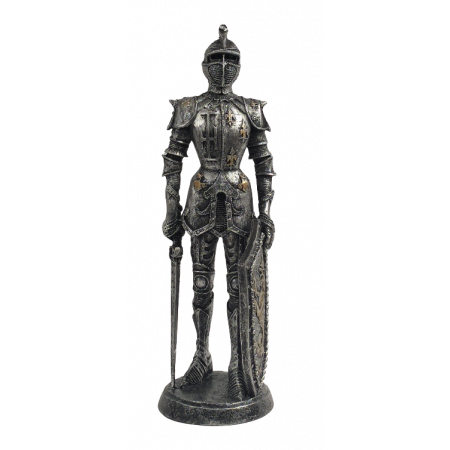 Metal Figurine Knight For...