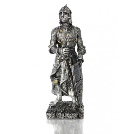 Metal Figurine Knight In...