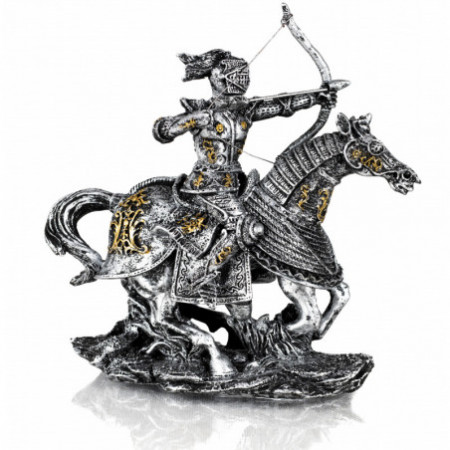 Metal Figurine Knight On...