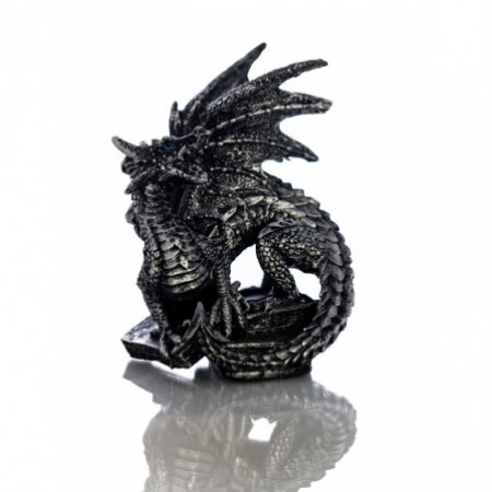 Epic Metal Dragon Figurine...