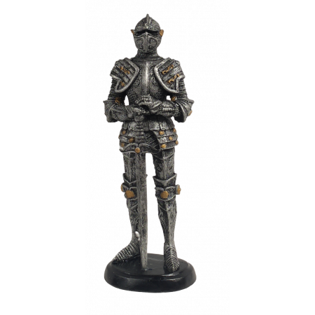 Metal Figurine Knight For...