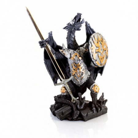 Metal Dragon Figurine With...