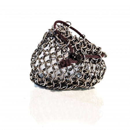 Metal Chainmail Bag Pouch...