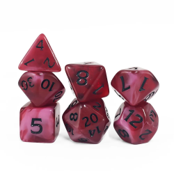RPG Dice Red Borscht Set of...