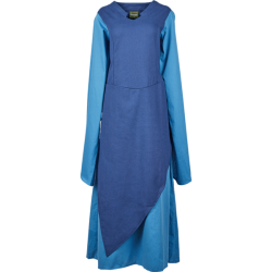COTTON DRESS GALATEA - BLUE...