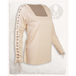 ABBY BLOUSE WITH METAL...