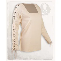 ABBY BLOUSE WITH METAL...
