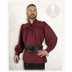 ANSGAR SHIRT - BURGUNDY XXL...