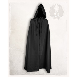 AARON WOOLEN CLOAK - BLACK...