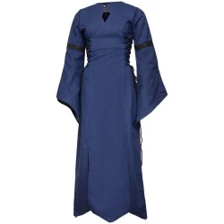 ANTARIS LINEN DRESS - BLUE...