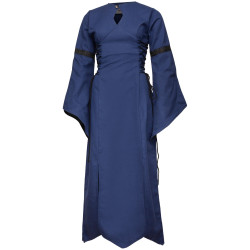 ANTARIS LINEN DRESS - BLUE...
