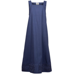LINEN DRESS APRON ALVA -...