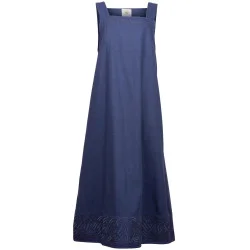 LINEN DRESS APRON ALVA -...