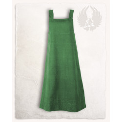 LINEN DRESS APRON ALVA -...