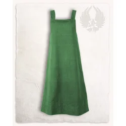 LINEN DRESS APRON ALVA -...