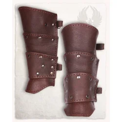 LEATHER GAUNTLETS ALBRECHT...