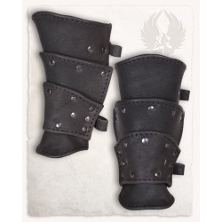 LEATHER GAUNTLETS ALBRECHT...