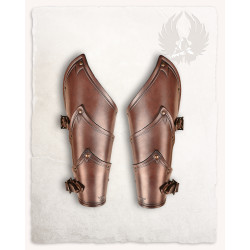 LEATHER GAUNTLETS ALISTAIR...