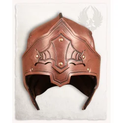LEATHER HELMET ANTONIUS -...